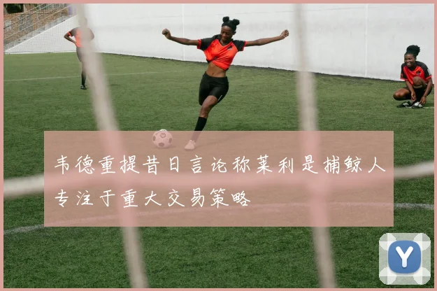 韦德重提昔日言论称莱利是捕鲸人专注于重大交易策略